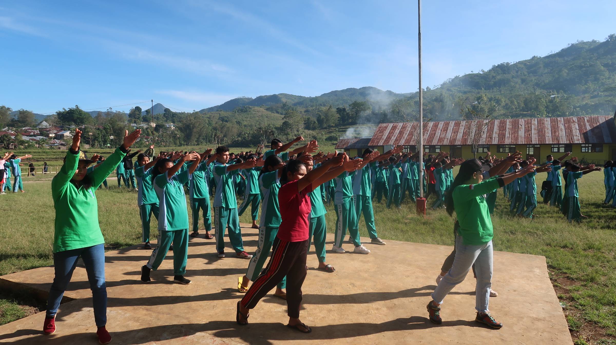 Aksi Bergizi dan Posyandu Remaja dari Puskesmas Ketang