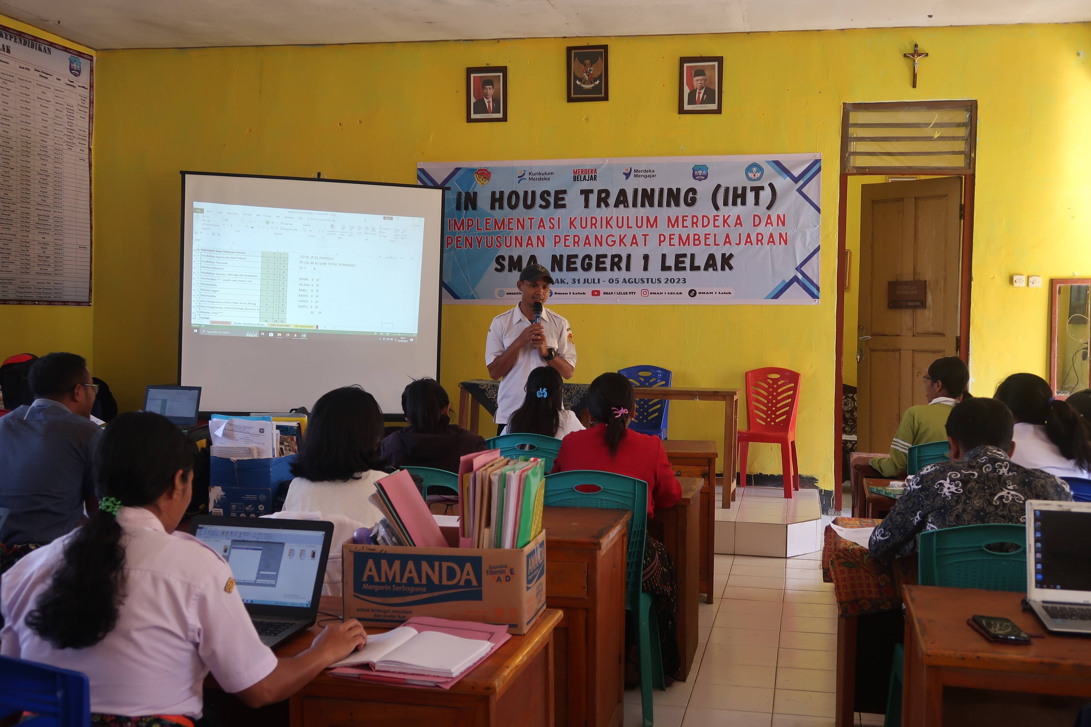 IHT IMPLEMENTASI KURIKULUM MERDEKA DAN PENYUSUNAN PERANGKAT PEMBELAJARAN (31 JULI-05 AGUSTUS 2023)